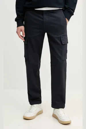 HUGO BOSS Spodnie męskie kolor w fasonie cargo 50536882