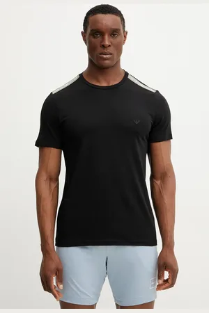 Emporio Armani T-shirt męski kolor gładki EM000384 AF10779