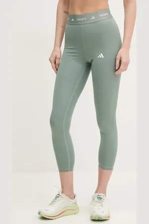 adidas Legginsy treningowe Techfit kolor z nadrukiem JI5551