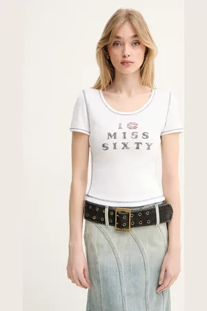 Miss Sixty T-shirt damski kolor 6S1SJ50500