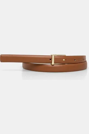 HUGO BOSS Pasek skórzany damski kolor 50542191