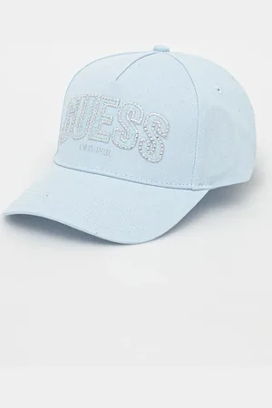 Guess Czapka z daszkiem INES damska kolor gładka W5GZ15 WEGD0