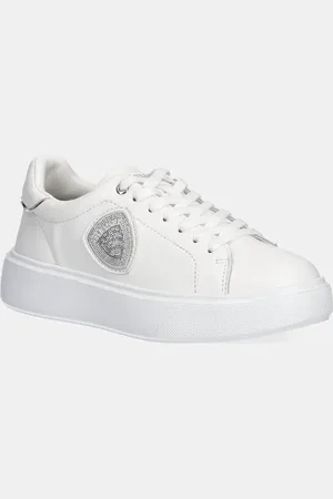 Blauer Sneakersy skórzane VENUS kolor S5VENUS01