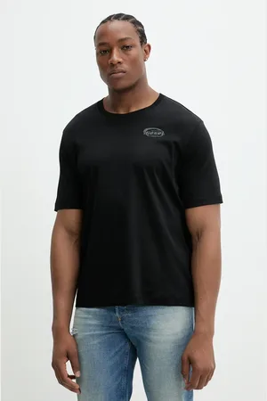 Diesel T-shirt bawełniany T-MADJUST-R2 T-SHIRT męski kolor z nadrukiem A16432.0SKAF
