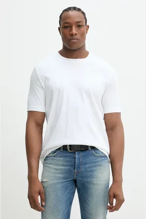 Diesel T-shirt bawełniany T-MADJUST-R2 T-SHIRT męski kolor z nadrukiem A16432.0SKAF