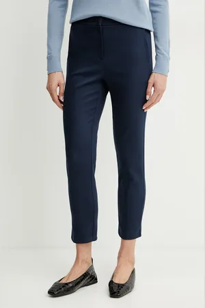 Patrizia Pepe Spodnie damskie kolor fason cygaretki medium waist 8P0699 A543