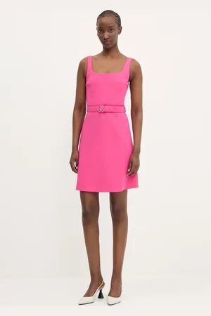 HUGO BOSS Sukienka kolor mini rozkloszowana 50537631