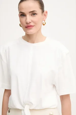 Pinko T-shirt bawełniany damski kolor 105015 A2ID