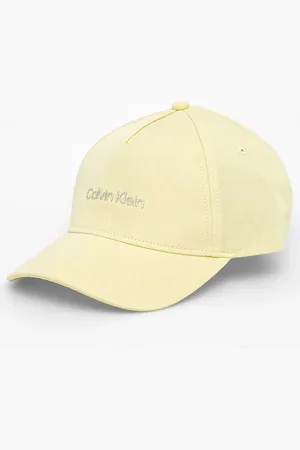 Calvin Klein Czapka z daszkiem bawełniana kolor gładka K60K610525