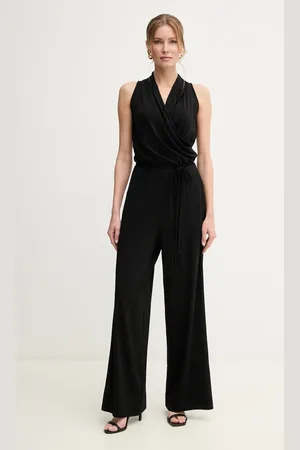 Max Mara Kombinezon kolor z dekoltem w szpic 2515641012600