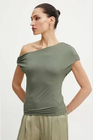Guess Bluzka DOLMAN damska kolor gładka W5GP46 KACM2