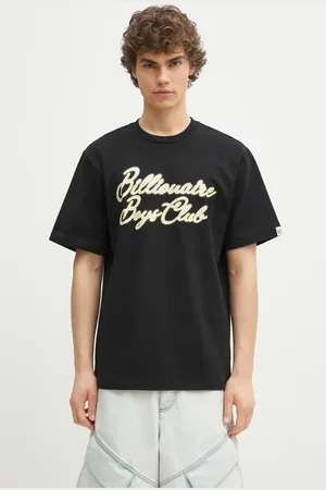 Billionaire Boys Club T-shirt bawełniany Diamond Script Logo T-Shirt męski kolor z nadrukiem B25162