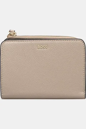 HUGO BOSS Portfel skórzany damski kolor 50536382