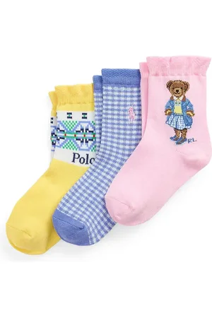 Ralph Lauren Skarpetki dziecięce 3-pack kolor 446969099001