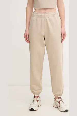 Calvin Klein Spodnie dresowe damskie kolor gładkie LV047B235G