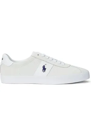 Ralph Lauren Sneakersy skórzane Court Vlc męskie kolor 816961260001
