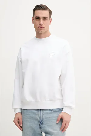 HUGO BOSS Bluza bawełniana męska kolor z aplikacją 50533075