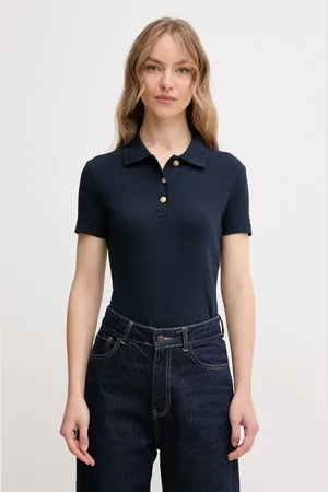 Tommy Hilfiger Polo damski kolor WW0WW45436