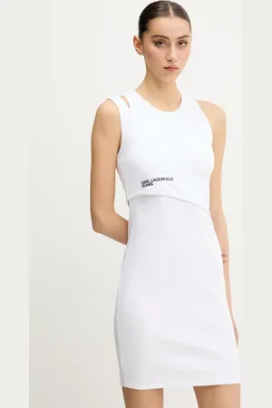 Karl Lagerfeld Sukienka kolor mini dopasowana A2W13032