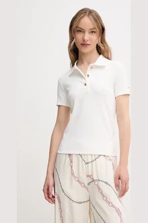 Tommy Hilfiger Polo damski kolor WW0WW45436