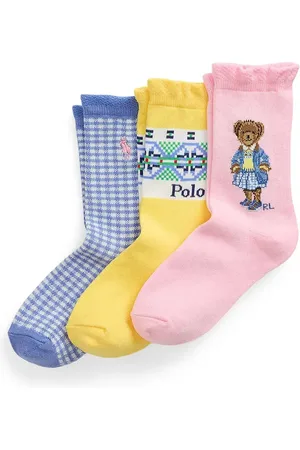 Ralph Lauren Skarpetki dziecięce 3-pack kolor 447969099001