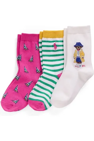 Ralph Lauren Skarpetki dziecięce 3-pack kolor 447969097001