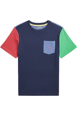 Ralph Lauren T-shirt bawełniany dziecięcy kolor gładki 323861435010