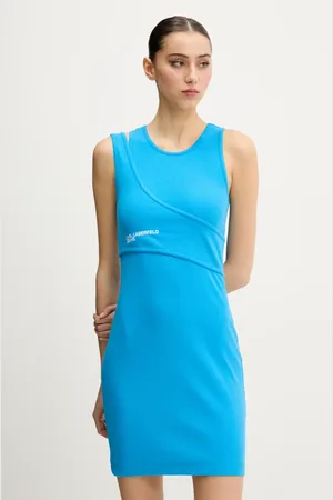 Karl Lagerfeld Sukienka kolor mini dopasowana A2W13032