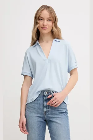 Tommy Hilfiger Polo damski kolor WW0WW44512