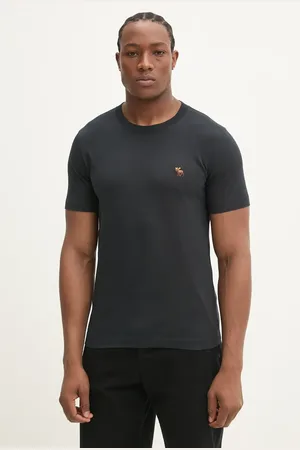 Abercrombie & Fitch T-shirt bawełniany 3-pack męski kolor gładki KI124-5044