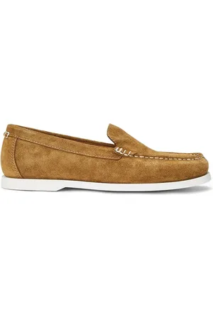Ralph Lauren Mokasyny zamszowe Merton Vnetn męskie kolor 803961293003