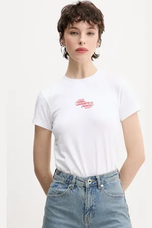 Karl Lagerfeld T-shirt damski kolor A2W17027