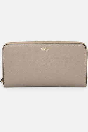 HUGO BOSS Portfel skórzany damski kolor 50523659