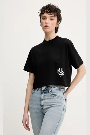 Karl Lagerfeld T-shirt damski kolor A2W17076