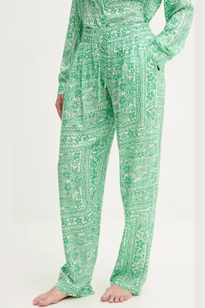Melissa Odabash Spodnie damskie kolor proste high waist Jude