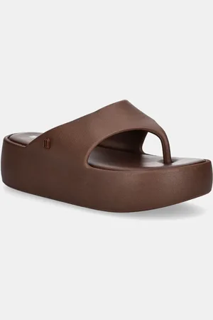 Melissa Japonki FREE PLATFORM THONG AD damskie kolor na platformie M 36088 BE885