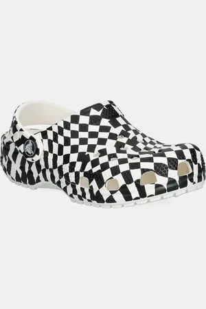 Crocs Klapki CLASSIC WARPED CHECKER CLOG KIDS kolor 210990
