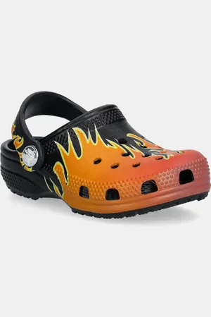 Crocs Klapki CLASSIC FLAME CLOGS KIDS kolor 211214