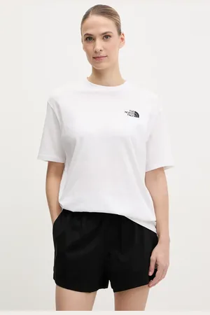 The North Face T-shirt bawełniany Essential damski kolor NF0A87NQFN41