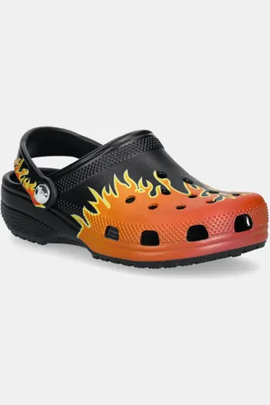 Crocs Klapki CLASSIC FLAMES CLOG KIDS kolor 210993