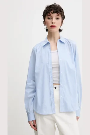 HUGO BOSS Koszula damska kolor regular z kołnierzykiem klasycznym 50539864