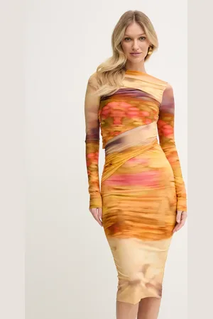 Pinko Sukienka kolor midi dopasowana 104838 A2G1