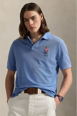 Ralph Lauren Polo bawełniane męski kolor gładki 710969629