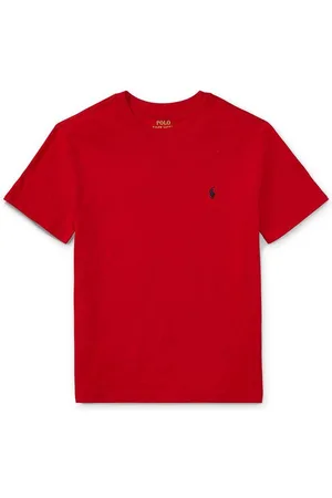 Ralph Lauren T-shirt bawełniany dziecięcy kolor gładki