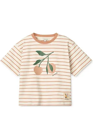Liewood T-shirt bawełniany dziecięcy Tyler Placement Shortsleeve T-shirt kolor wzorzysty LW19813