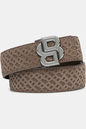HUGO BOSS Pasek skórzany dwustronny męski kolor 50542198