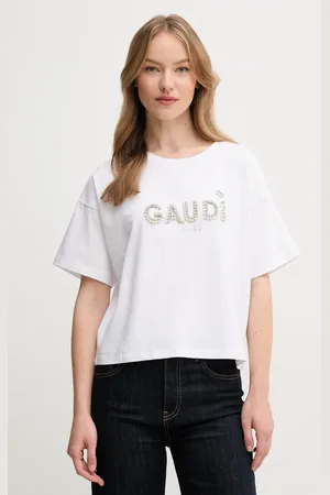 Gaudi T-shirt damski kolor 511BD64030