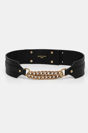 Guess Pasek skórzany damski kolor 5GGZ14 7330A