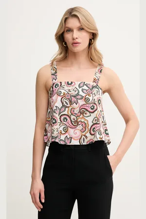 MARELLA Top bawełniany Emme by kolor wzorzysta 2515161032200
