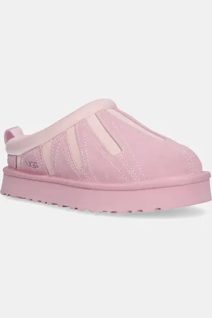 UGG Kapcie zamszowe dziecięce TAZZ SUNWAVE kolor 1166830K